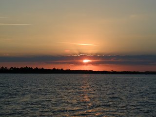 Sunset at Fernandina Beach, Florida
